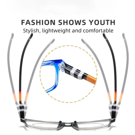 anti-blue glasses spring leg glasses HD glasses 2