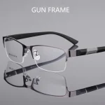 Men Reading Glasses Retro Business Glasses Anti Blue Light Reading Glasses 0 +1.0 To +4.0 Glasses 4