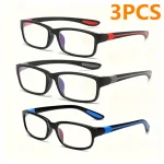 3/1 PCS Sports Reading Glasses Men Women - Comfortable, Stylish Readers with Polycarbonate Lenses