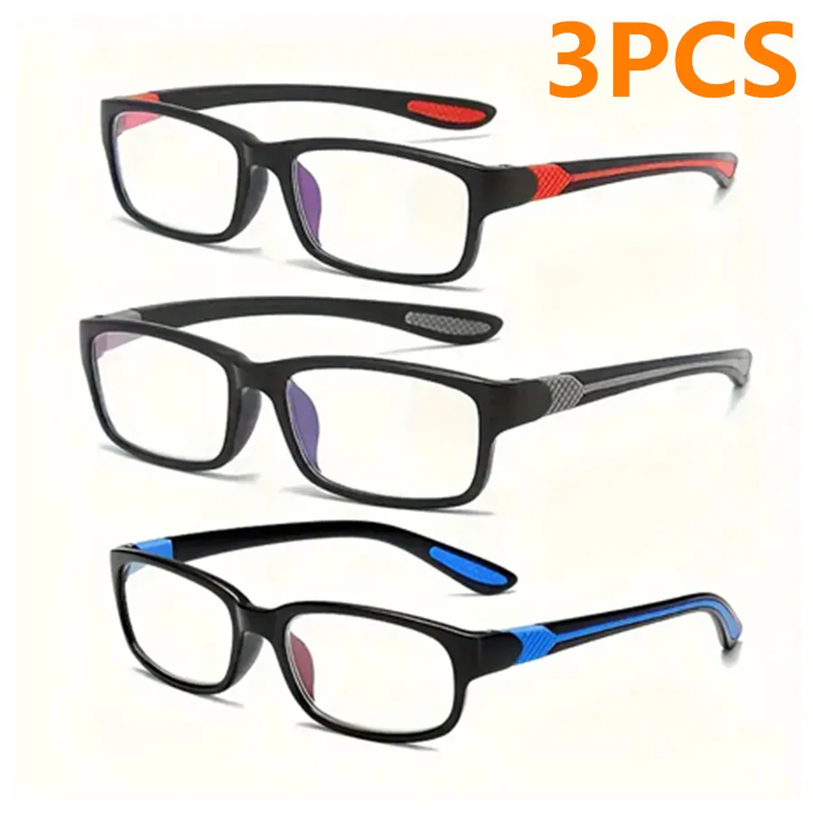 3/1 PCS Sports Reading Glasses Men Women - Comfortable, Stylish Readers with Polycarbonate Lenses 3/1 PCS Sports Reading Glasses Men Women - Comfortable, Stylish Readers with Polycarbonate Lenses