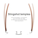 2 Pack Natural Wood Temple Rimless Reading Glasses for Men Women Frameless Lightweight Eyeglasses 4