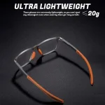 Fashion TR90 Reading Glasses for Men Spring Leg Sports Glasses Anti Blue Light Glasses +100 ~+400 6