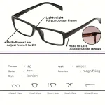 Multifocal Reading Glasses Women Men Auto Adjusting Bifocal Glasses For Readers 3