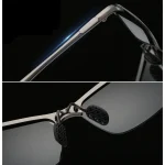 Men Polarized Sunglasses Driving Fishing Chameleon Glasses Change Color Sun Glasses Day Night Vision UV400 Eyewear 5