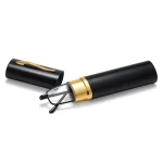 +1.5 2.0 2.5 Reading Glasses Women Men Ultralight Portable Mini Glasses Metal with diopters plus with box 6