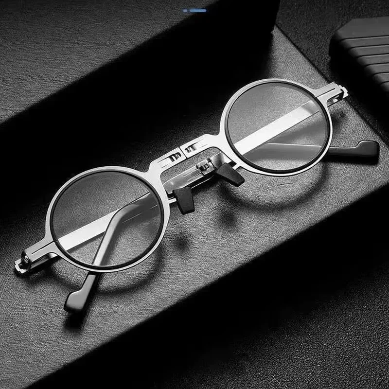 Foldable Pocket Reading Glasses for Men Women, Portable Readers +1.0~+4.0 Lightweight Eyeglasses 2