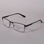 Anti Blue Light Reading Glasses Men High Quality Full-frame Diopter Glasses Business Male Eyeglasses +100+200 5