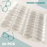 20-Piece Set of Integrated Reading Glasses for , with Clear Lenses, Lightweight to Wear, Suitable for Both Men and Women.