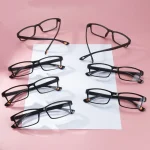 7pcs +100 To +400 Flexible Anti-Blue Light Reading Glasses for Men and Women PC Fashion Ultra-light Glasses 3