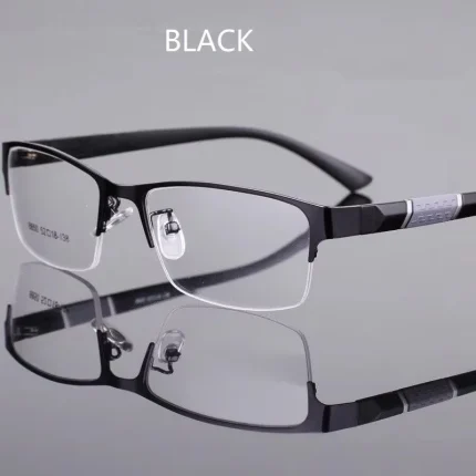 Men Reading Glasses Retro Business Glasses Anti Blue Light Reading Glasses 0 +1.0 To +4.0 Glasses 2