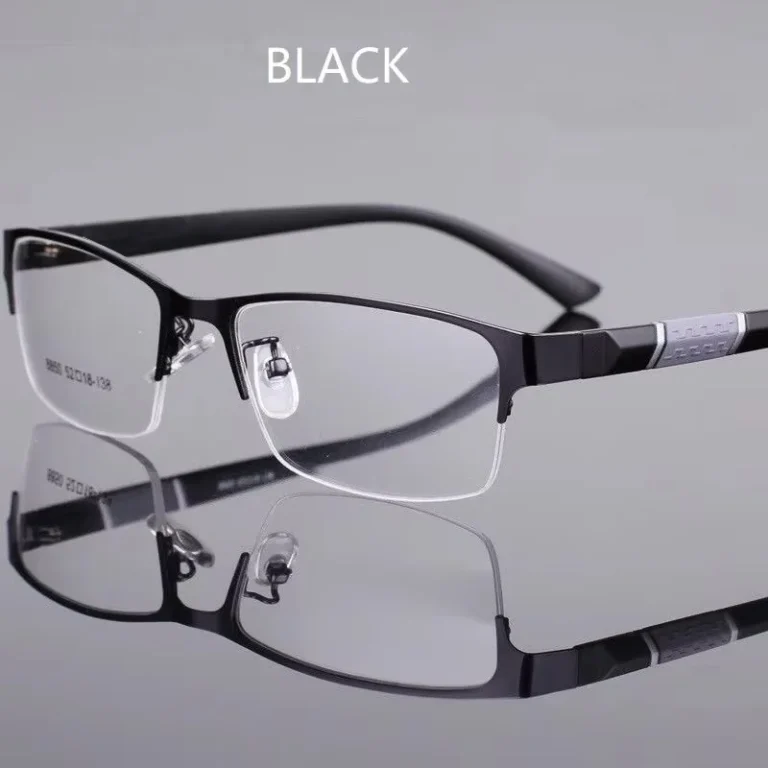 Men Reading Glasses Retro Business Glasses Anti Blue Light Reading Glasses 0 +1.0 To +4.0 Glasses 2