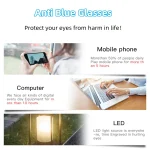 Ultralight Titanium Alloy Reading Glasses For Men And Women Retro Round Anti blue Light Glasses 0 +100 +150 +250 5