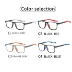 3PCS Fashion Classic Business Reading Glasses Men Square Frame Readers Eyewear Ultra Light Lens Glasses +1.0 To 4.0 5