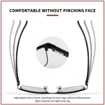 Stainless Steel Reading Glasses Men Business Glasses Male Anti Blue Light Eyeglasses +1.0 1.5 2.0 2.5 3 3.5 4.0 6