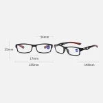 Fashion Reading Glasses Man Sport Non-Slip Anti Blue Light Women Style High Definition Computer Eyeglass+1.0+2.0+3.0+4.0 5